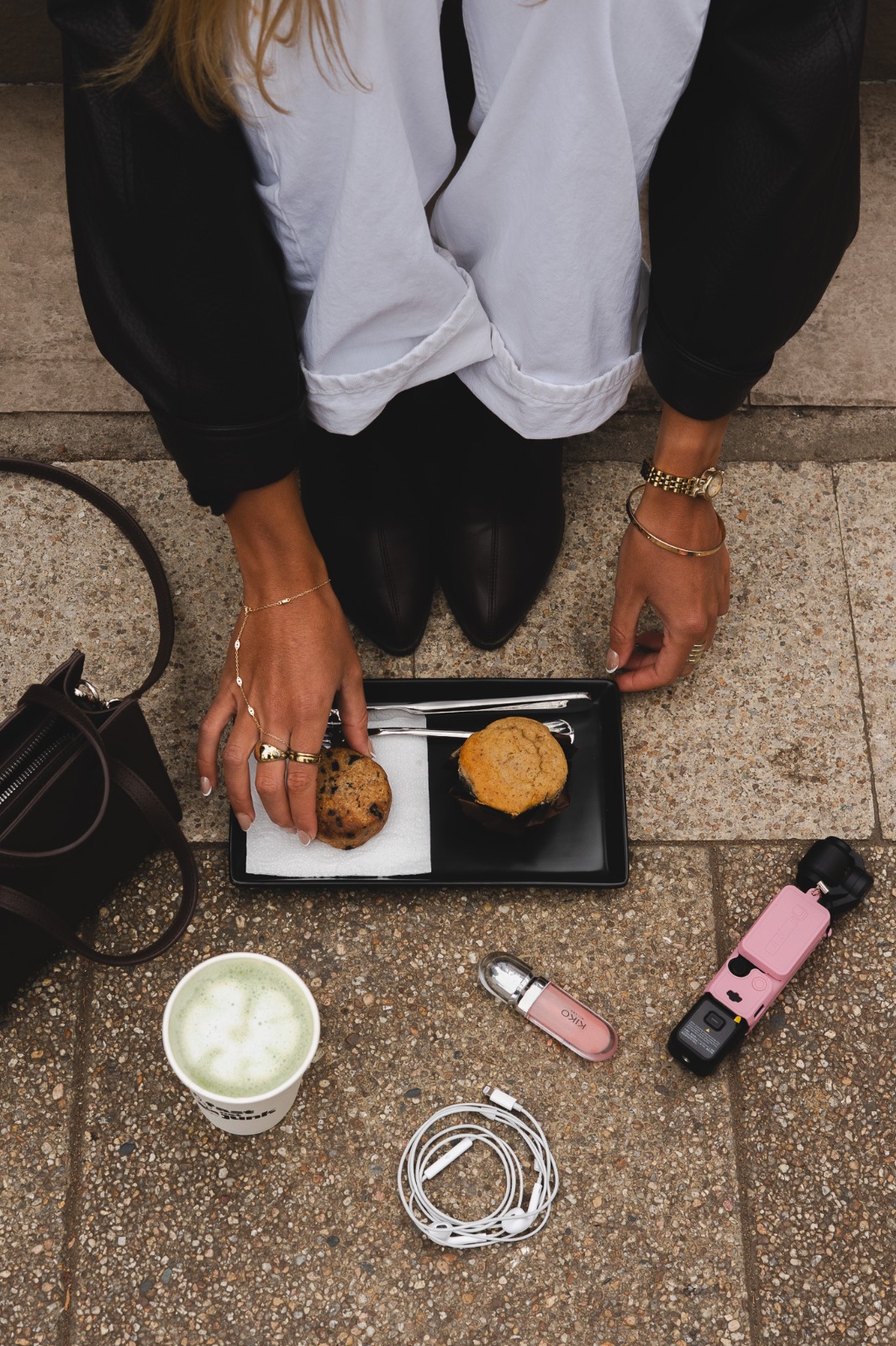 Ritual matcha y cookies FNJ